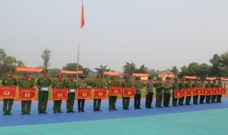 Bế mạc hội thi điều lệnh Công an nhân dân