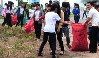 Bến Cầu: Phát động chiến dịch Làm cho thế giới sạch hơn năm 2015