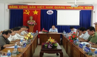 Bí thư Tỉnh ủy làm việc với lãnh đạo huyện Trảng Bàng