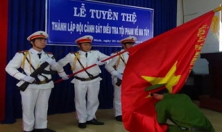 CATP.Tây Ninh thành lập Đội Cảnh sát điều tra tội phạm về ma túy