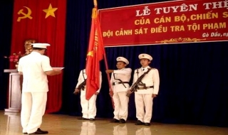 Thành lập Đội Cảnh sát điều tra tội phạm về ma túy huyện Gò Dầu