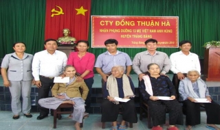 Trảng Bàng: Các bà mẹ VNAH còn sống đều được phụng dưỡng suốt đời