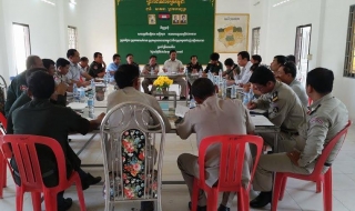 Châu Thành: Giao ban đối ngoại định kỳ với các huyện giáp biên Campuchia