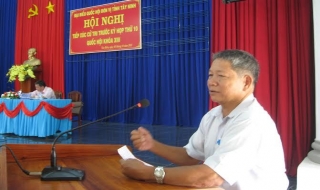 ĐBQH tỉnh Tây Ninh tiếp xúc với cử tri huyện Châu Thành, Tân Biên