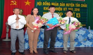Tân Châu: Bầu bổ sung một số chức danh của UBND huyện