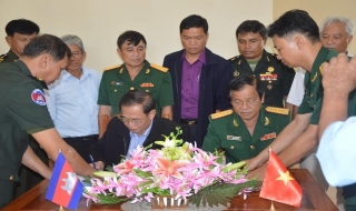 Tây Ninh: Ký kết hợp tác với các tỉnh thuộc Vương quốc Campuchia về công tác quy tập hài cốt liệt sĩ