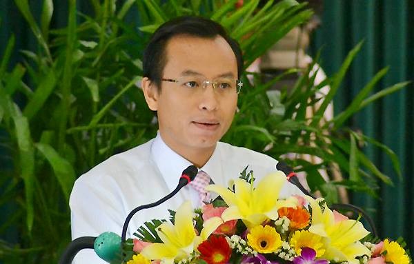 Ông Nguyễn Xuân Anh - tân Bí thư Thành ủy Đà Nẵng. Ảnh: Báo Đà Nẵng.