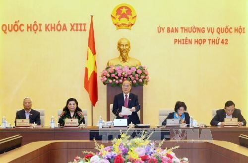 Bế mạc Phiên họp thứ 42, Ủy ban Thường vụ Quốc hội khóa XIII