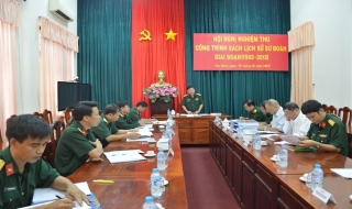 Sư đoàn BB5: Nghiệm thu đề tài nghiên cứu, bổ sung lịch sử Sư đoàn