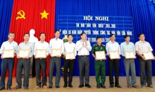 Châu Thành: Tổng kết 5 năm phong trào thi đua Dân vận khéo