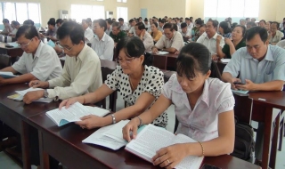 Trảng Bàng: Tập huấn công tác tôn giáo cho cán bộ chủ chốt cấp xã