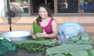 Ghé thăm làng bánh chưng Bờ Đậu – Thái Nguyên