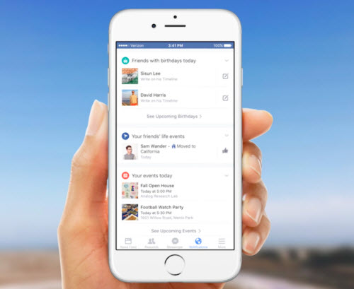 Tính năng thông báo trên Facebook lột xác.