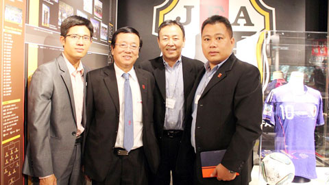 Lãnh đạo VPF từng đi Nhật Bản học hỏi mô hình J-League năm 2014