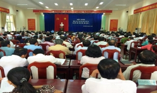 Châu Thành: Thông báo nhanh kết quả hội nghị Ban chấp hành Trung ương Đảng lần thứ 12