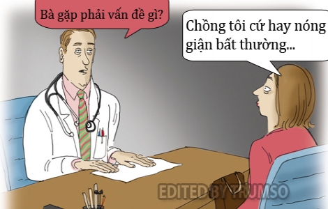 Cách giúp chồng bình tĩnh