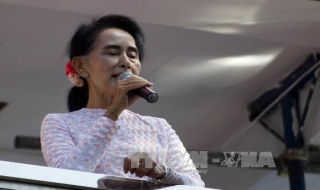 Myanmar tuyên bố bà Suu Kyi giành ghế Hạ viện