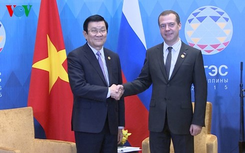 chu tich nuoc truong tan sang gap thu tuong nga medvedev hinh 0