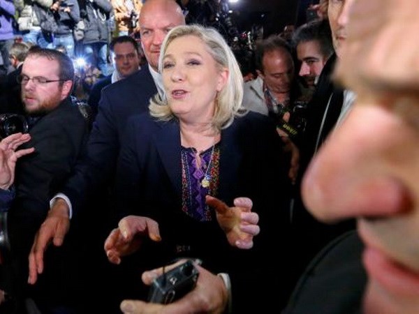 Bà Marine Le Pen, Chủ tịch đảng FN. (Nguồn: Reuters)
