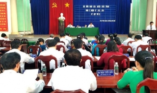 Châu Thành: Tiến hành kỳ họp HĐND huyện lần thứ 11