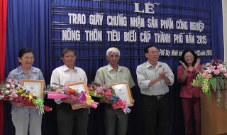 Thành phố Tây Ninh: Công nhận 3 sản phẩm công nghiệp nông thôn tiêu biểu