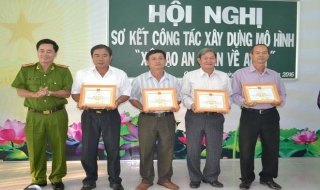 Châu Thành: Sơ kết công tác xây dựng mô hình “Xứ đạo an toàn về an ninh trật tự”