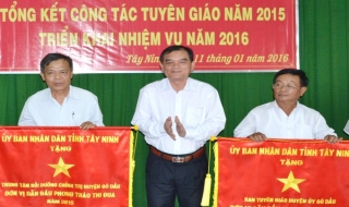 Huyện Gò Dầu dẫn đầu phong trào thi đua