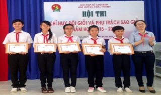 Hội thi “Chỉ huy Đội và phụ trách Sao giỏi” huyện Châu Thành