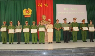 CA huyện Trảng Bàng tổng kết công tác năm 2015