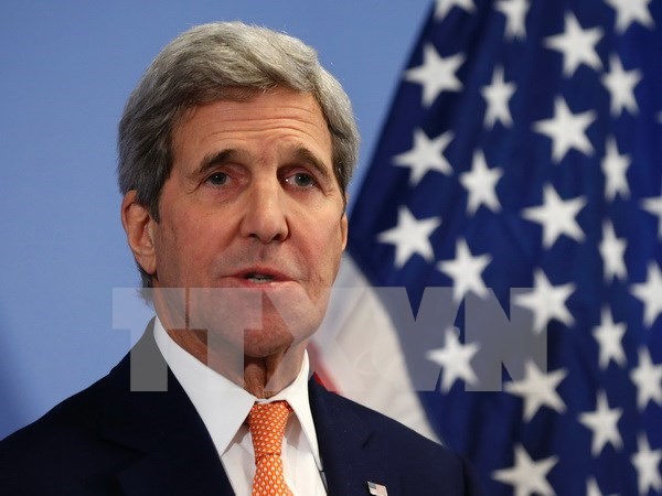 Ngoại trưởng Mỹ John Kerry. (Ảnh: AFP/TTXVN)