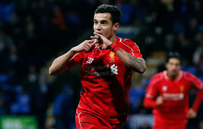Tiền vệ tấn công Philippe Coutinho (12/6/1992) Coutinho là một trong những bản hợp đồng thành công hiếm hoi của Liverpool trong những năm gần đây. Bỏ qua giai đoạn khó khăn trong màu áo Inter, Coutinho đang vươn lên trở thành một ngôi sao đẳng cấp thế giới tại Anfield.