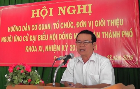 Thành phố Tây Ninh: Hướng dẫn trình tự giới thiệu người ứng cử đại biểu HĐND Thành phố nhiệm kỳ 2016 – 2021