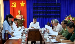 Bến Cầu: Triển khai thực hiện công tác bầu cử đại biểu Quốc hội và HĐND các cấp