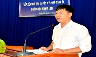 Đoàn ĐBQH đơn vị Tây NInh: Tiếp xúc cử tri huyện Bến Cầu và Châu Thành