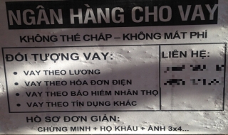 Còn đó tín dụng đen...