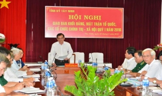 Các cơ quan, đơn vị triển khai nghiêm túc, hiệu quả những nhiệm vụ trọng tâm