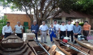 Bến Cầu: Tặng thiết bị hỗ trợ sinh kế cho người khuyết tật