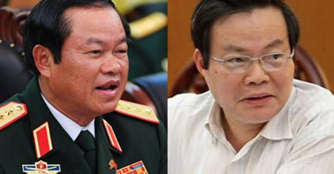 Tân Phó chủ tịch Quốc hội Đỗ Bá Tỵ và Phùng Quang Hiển