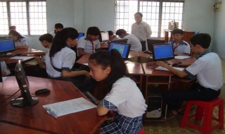 Gò Dầu: Tổ chức Hội thi Tin học trẻ và tin học cho cán bộ Đoàn cơ sở