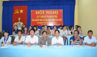 Tân Châu: Hoàn thành việc lấy ý kiến cử tri nơi cư trú