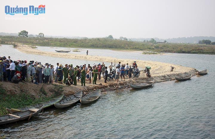 khu vực các em bị nạn