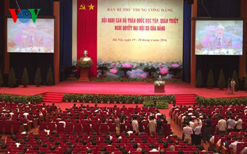 tong bi thu: quan triet nghi quyet dh xii co tam quan trong dac biet hinh 0
