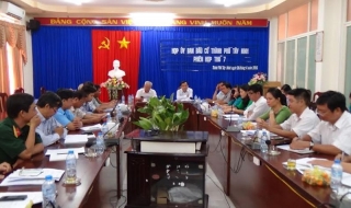 Uỷ ban Bầu cử thành phố Tây Ninh họp phiên thứ 7