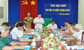 Ban Dân vận Trung ương: Khảo sát công tác dân vận tại tỉnh Tây Ninh