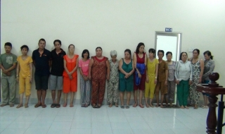 Công an huyện Châu Thành bắt một vụ đánh bạc