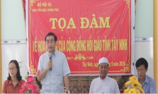 Ban Tôn giáo Chính phủ thăm Ban đại diện Cộng đồng Hồi giáo Islam Tây Ninh