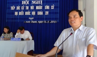Ứng cử viên đại biểu Quốc hội đơn vị bầu cử số 2 tiếp xúc cử tri Thành phố Tây Ninh