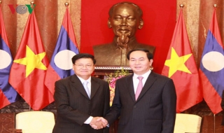 Chủ tịch nước: Việt Nam làm tất cả cho sự phát triển của nước Lào