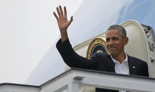 Tổng thống Mỹ Obama khởi hành tới Việt Nam