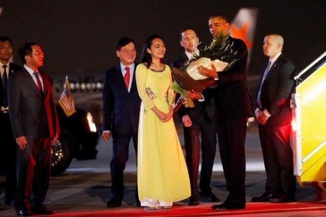 Tổng thống mỹ Obama, Hà Nội, Chủ tịch nước Trần Đại Quang